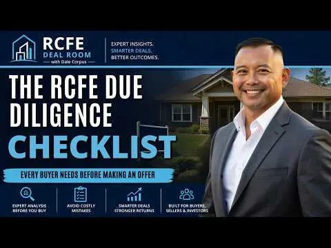 Thumbnail for The RCFE Due Diligence Checklist Every Buyer Needs Before Making an Offer